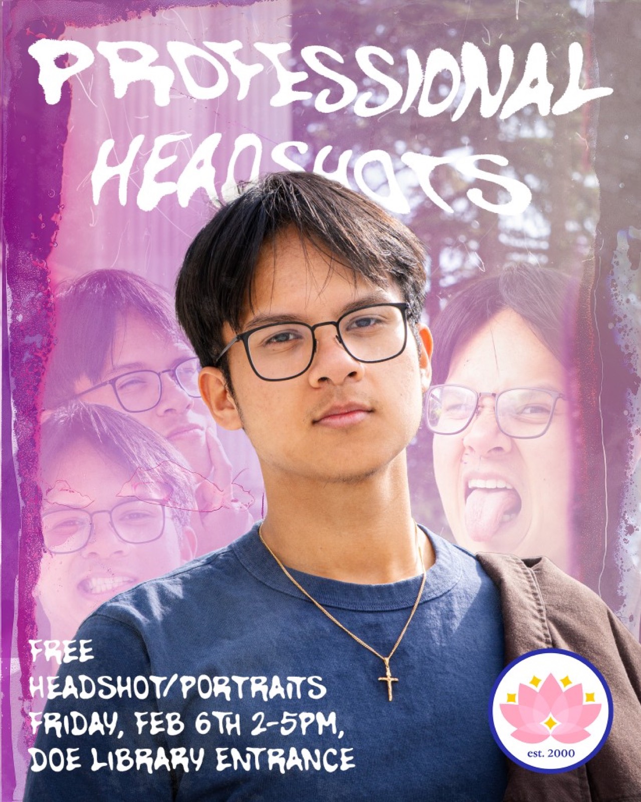 Free Professional Headshots Flyer